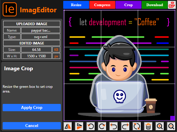 Crop feature
