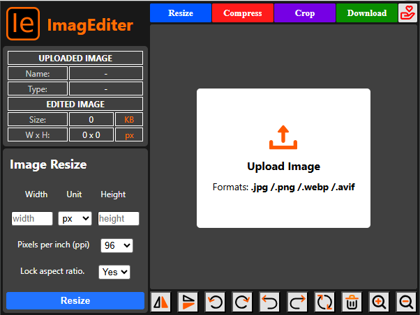 Resize feature